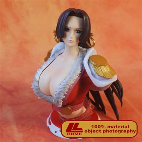 Anime One Piece Boa Hancock Head Bust Sexy Pvc Figure Stature Toy Model