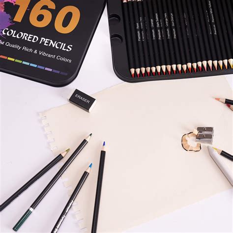 Shop 160 Professional Colored Pencils Artist At Artsy Sister