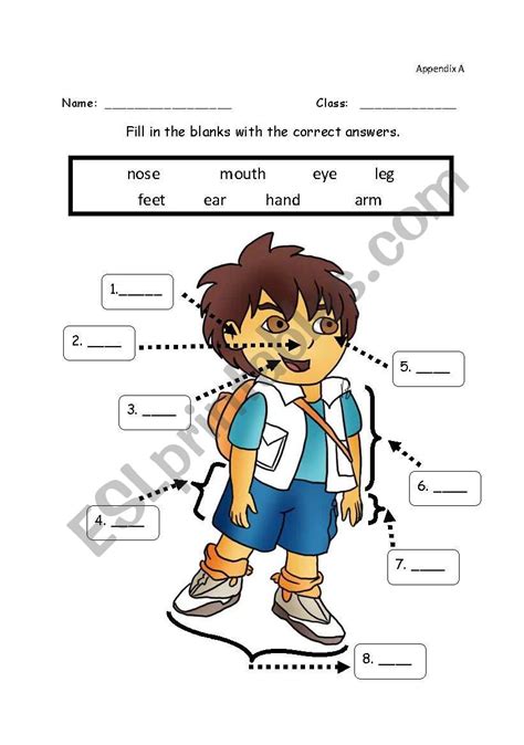 Ks1 Human Body Parts Labeling Activity Teaching Resources Ks1 Private