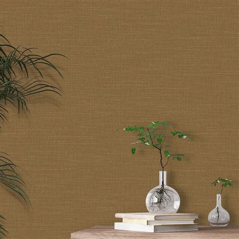 Raw Silk Wallpaper Brown By Engblad And Co 4572