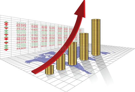 Earn Money In The Stock Market Stock Vector Illustration Of Trade