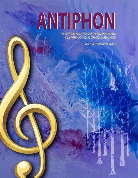 Antiphon Winter 2017 Volume 21 Issue 2 By Arizona Chapter Of Acda