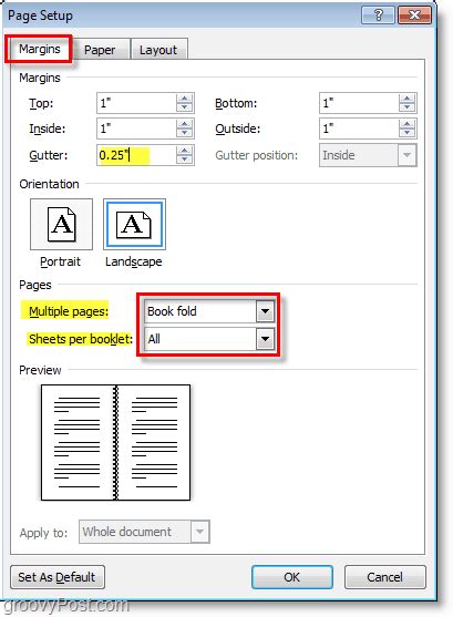 Booklet Printing Microsoft Word Newpad