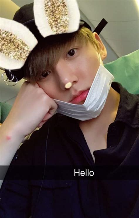 Bts As Snapchat Users~ Kim Taehyung Amino