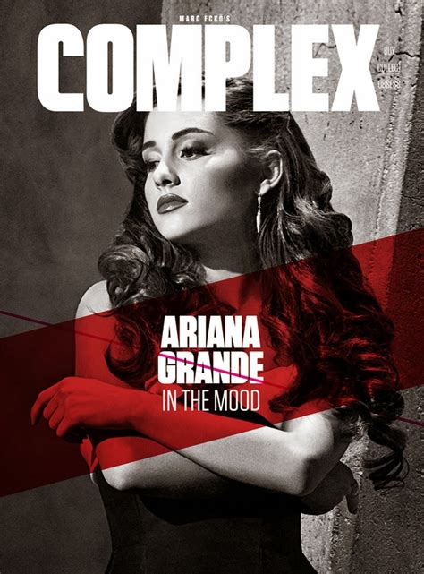 Ariana Grande Complex Magazine December 2013 Magazine Photoshoot Actress Models Celebs