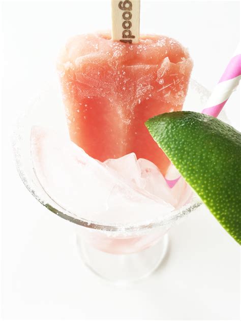 Skinny Watermelon Agave Margarita Poptail — The Skinny Fork