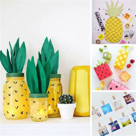 32 Stunning Diy Pineapple Crafts To Brighten Your Day