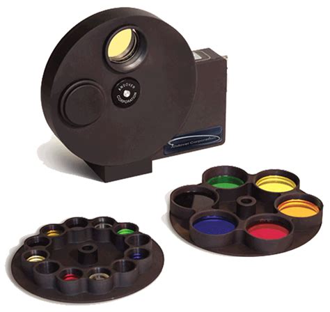 Motorized And Manual Filter Wheels For Color Ccd Photography