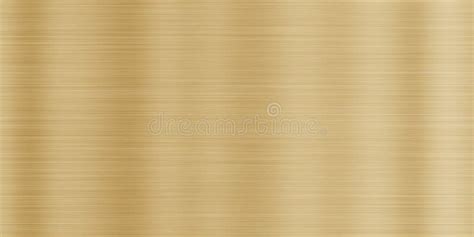 Seamless Metallic Brushed Brass Surface Texture Stock Illustration