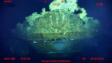 Wreck Of Yamato Class Battleship Ijn Musashi Found By Paul Allen