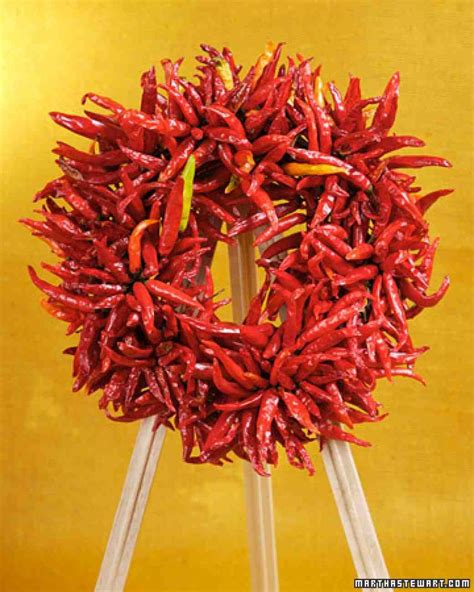 Chile Pepper Wreath Wreaths Seasonal Wreaths Stuffed Peppers