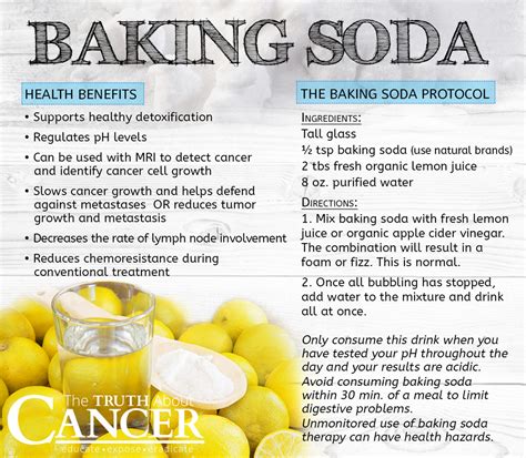 Baking Soda Uses For Helping To Prevent And Heal Cancer