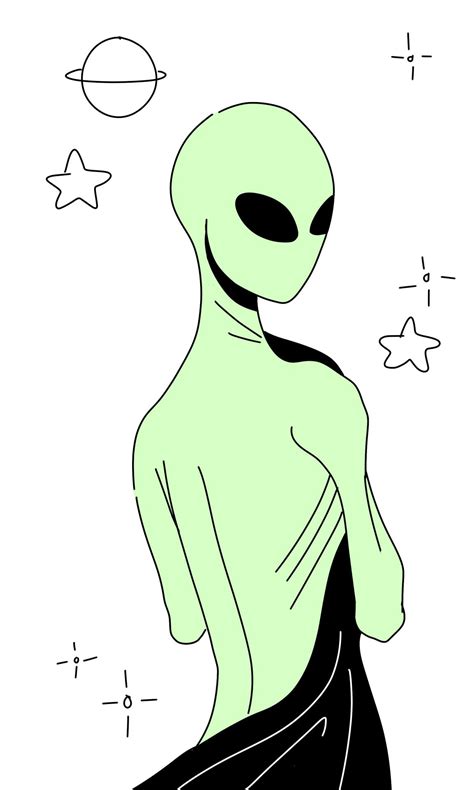 Horriblydeformed Alien Aesthetic Alien Drawings Alien Art