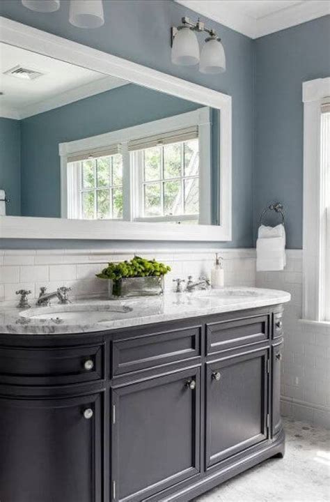 Cool Colors For Bathrooms Frilly Half