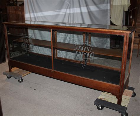 Bargain John's Antiques | Antique Country Store Oak Showcase