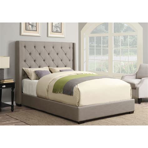 Top picks related reviews newsletter. Pulaski Furniture All-in-1 Taupe Queen Upholstered Bed-DS ...
