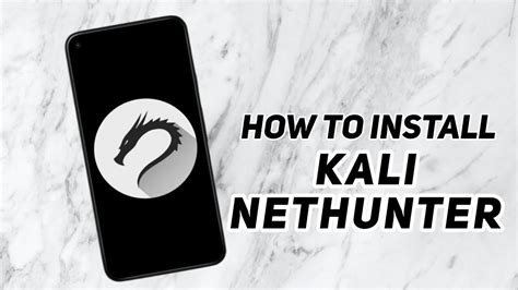 How To Install Kali Nethunter On Any Android Ft Nethunter Os 2021