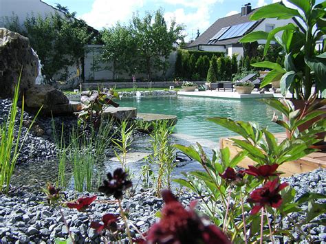 Gartengestaltung Mit Schwimmteich Biedenbacher Garten Und