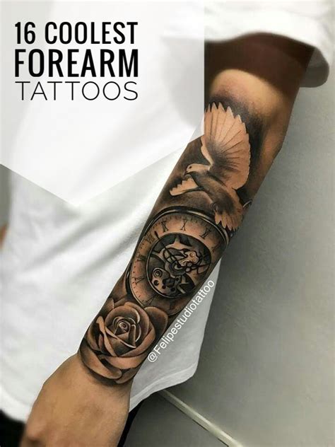 Coolest Forearm Tattoos For Men Tatuagem No Bra O Tatuagem
