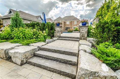 How To Use Natural Stone Steps In Your Landscaping Stonearch