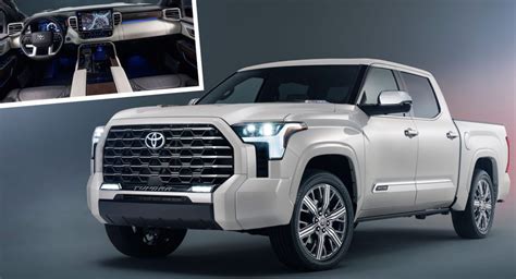 2022 Toyota Tundra Capstone Debuts As A Luxury Pickup With Its Sights