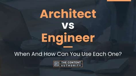 Architect Vs Engineer When And How Can You Use Each One