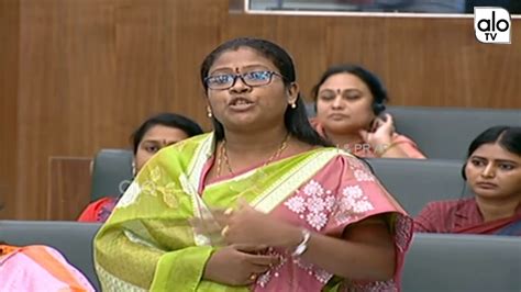 Paderu Ycp Mla Bhagya Lakshmi First Speech In Ap Assembly 2019 Cm Ys