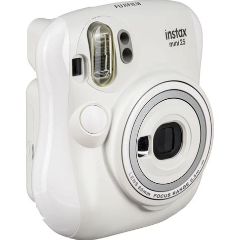 Fujifilm Instax Mini 25 Instant Film Camera White 15953812 Bandh