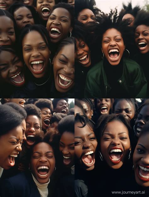 Alpha Kappa Alpha Black Girls Flashing Grimace Smiles In 1999 Journeyart