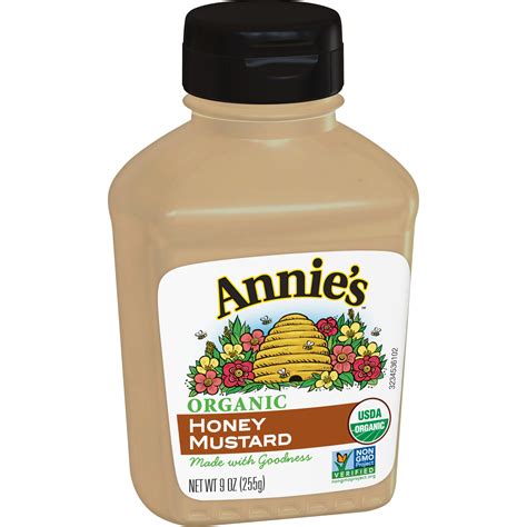 Annie S Organic Honey Mustard Gluten Free Oz Walmart Com