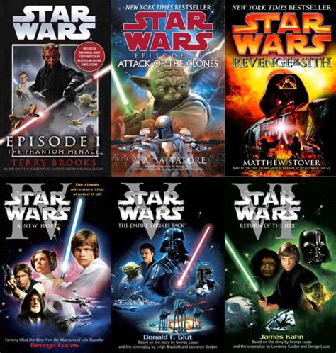 Star Wars Episodes 1 6 Mmp By Lucasfilms New Lakeside Books