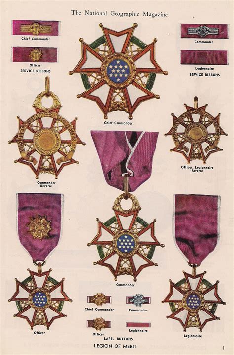 Legion Of Merit Us Armed Forces Award The Legion Of Merit Legion Of
