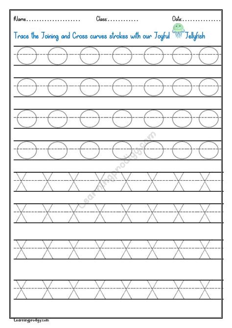 Pre Handwriting Strokes Worksheets Free Worksheets Samples Free