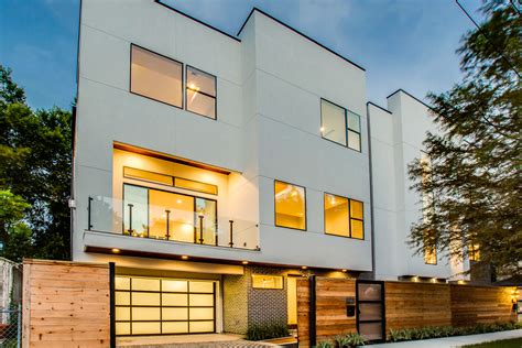 Modern Townhome Residential Architecture Residential Design Modern