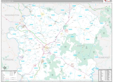 Fayette County Pa Maps