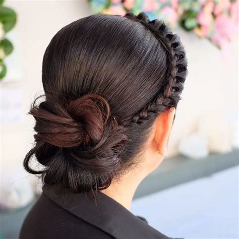 Excellent And Elegant Bun Hairstyles For Long Hair Fashionre
