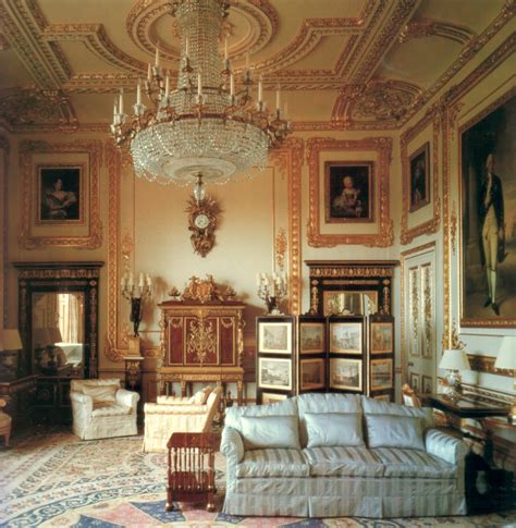 Windsor castle is a royal residence at windsor in the english county of berkshire. Windsor Castle ~ the White Drawing Room … | Windsor castle ...