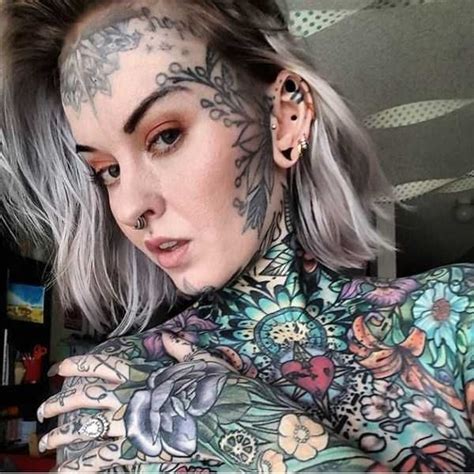 Body Modifications Taken To The Extreme Body Suit Tattoo Body Modifications Girl Face Tattoo