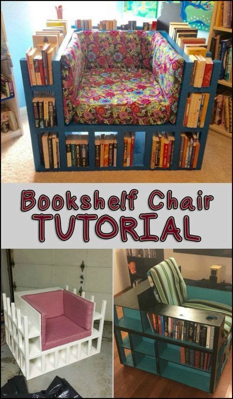 Comfortable Bookshelf Chair Affordable 6 Step Project Bookcase Diy