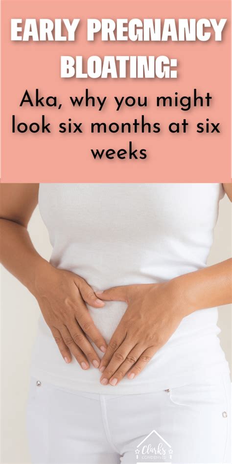 How To Get Rid Of Early Pregnancy Bloating And Why It Happens Clarks Condensed