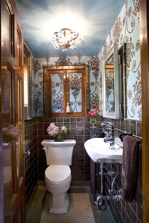 Powder Rooms With Panache