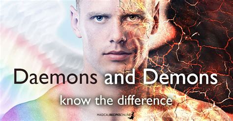 Daemon And Demon Know The Difference Magical Recipes Online