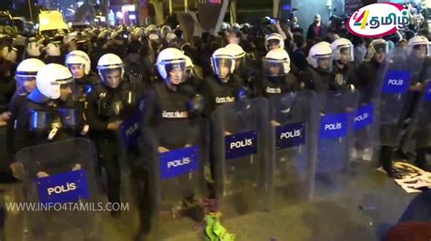 Turkey Clashes Break Out Between Police And Activists At Istanbul