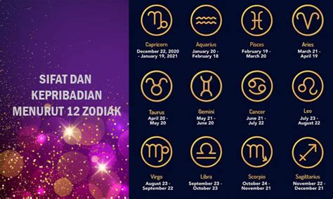 Astrologi Sifat Dan Kepribadian Menurut 12 Zodiak Nusantara Mails