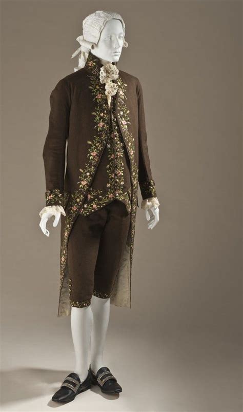 Mens 18th Century 1780s French Court Ensemble Made To Etsy Fashion