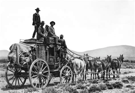 Old West Stagecoach C 1880 Photograph By Daniel Hagerman