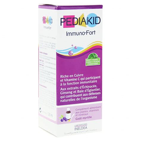 Vitamin Pediakid Immuno Fort Miễn Dịch 125ml Vitamin Miễn Dịch