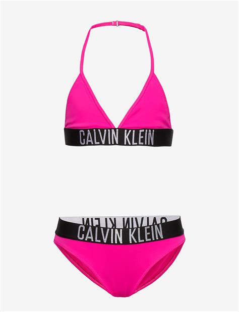 Triangle Bikini Set Pink Glo Kr Calvin Klein