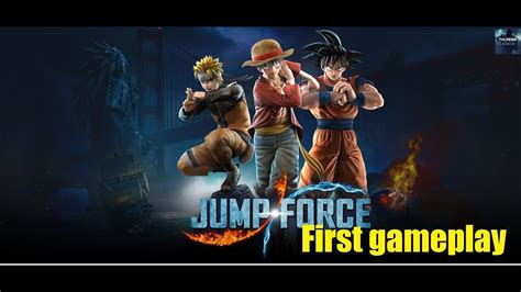Jump Force First Gameplay Youtube