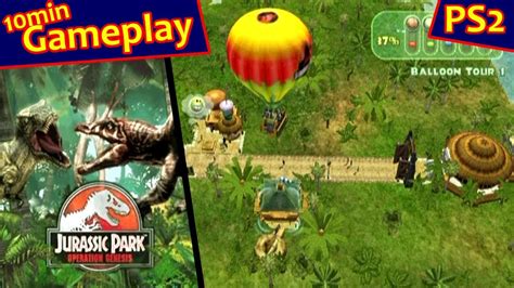 Jurassic Park Operation Genesis Ps2 Gameplay Gameplay Youtube